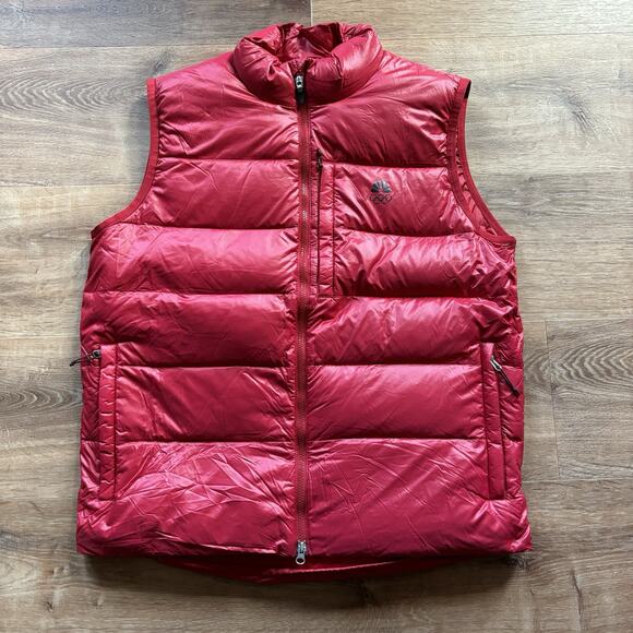 Nike ACG Other - Vintage Nike ACG Down Puffer Vest Jacket USA Olympics Red Mens Large NBC Quilted